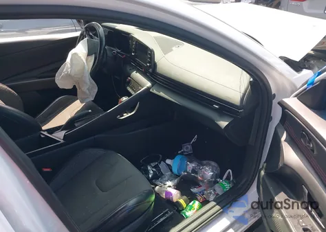 2022 Hyundai Elantra N Line from USA, damaged, VIN KMHLR4AF4NU271958